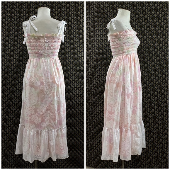 2006 Anthro “Neon Rose Dress” by Le Shack - Picture 8 of 10